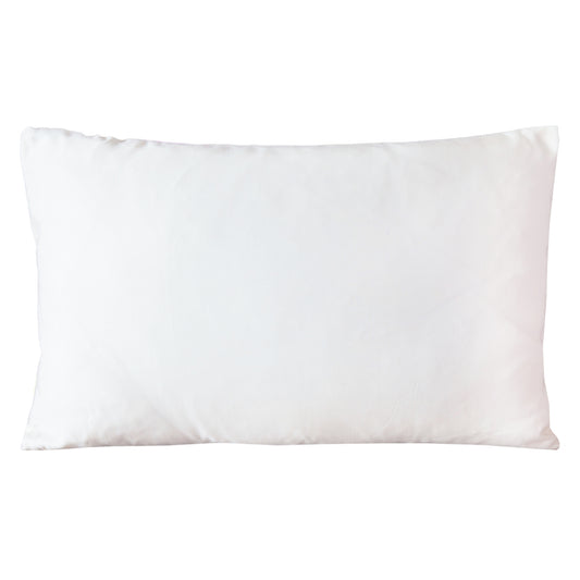 Cream Silk Cushion Back Upcycled Vintage Silk