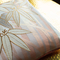 Gold silk bamboo pillow