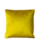 Gold Geometric Obi Pillow -Chartreuse Velvet