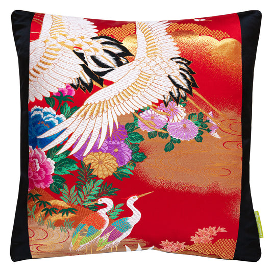 16 inch wedding uchikake pillow by Hunted and Stuffed