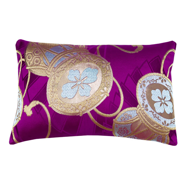 Purple and gold cushions outlet