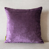 Purple Velvet Pillow Cover