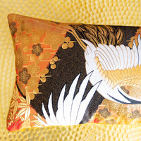 Gold Bolster Pillow detail