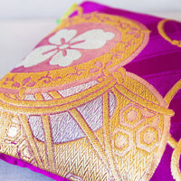 Gold Purple Designer Cushion