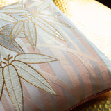 Gold silk bamboo pillow