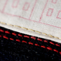 Detail Gold Stitch Label Cushion