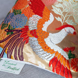 Japanese phoenix kimono silk