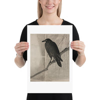 12x18" Japanese Crow Print