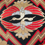 Phoenix Pillow Embroidery Obi Cushion